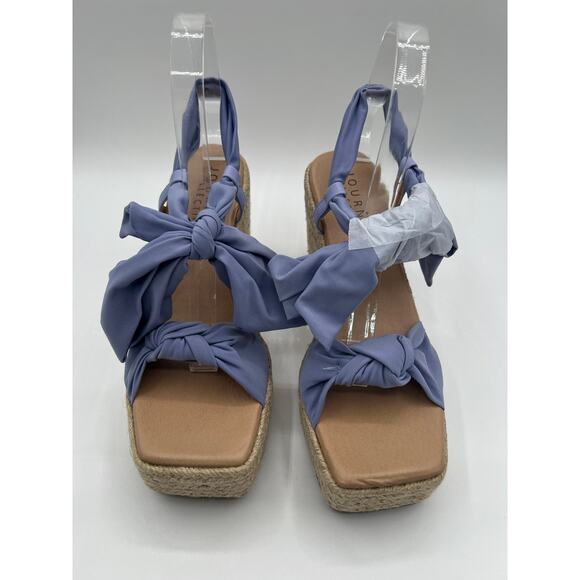 JOURNEE COLLECTION WOMENS SURRIA PLATFORM WEDGE DRESS SANDAL PURPLE 7.5M - Picture 3 of 9